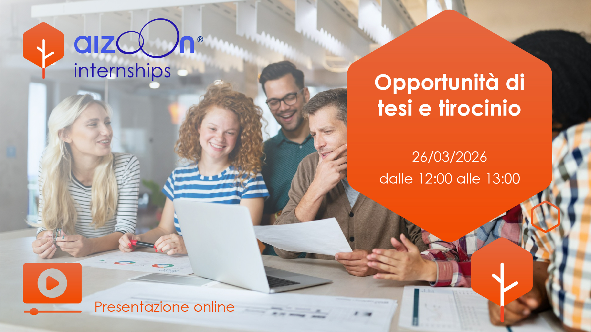 aizoOn4YoungTalent - Presentazione Internship | 26.03.2026